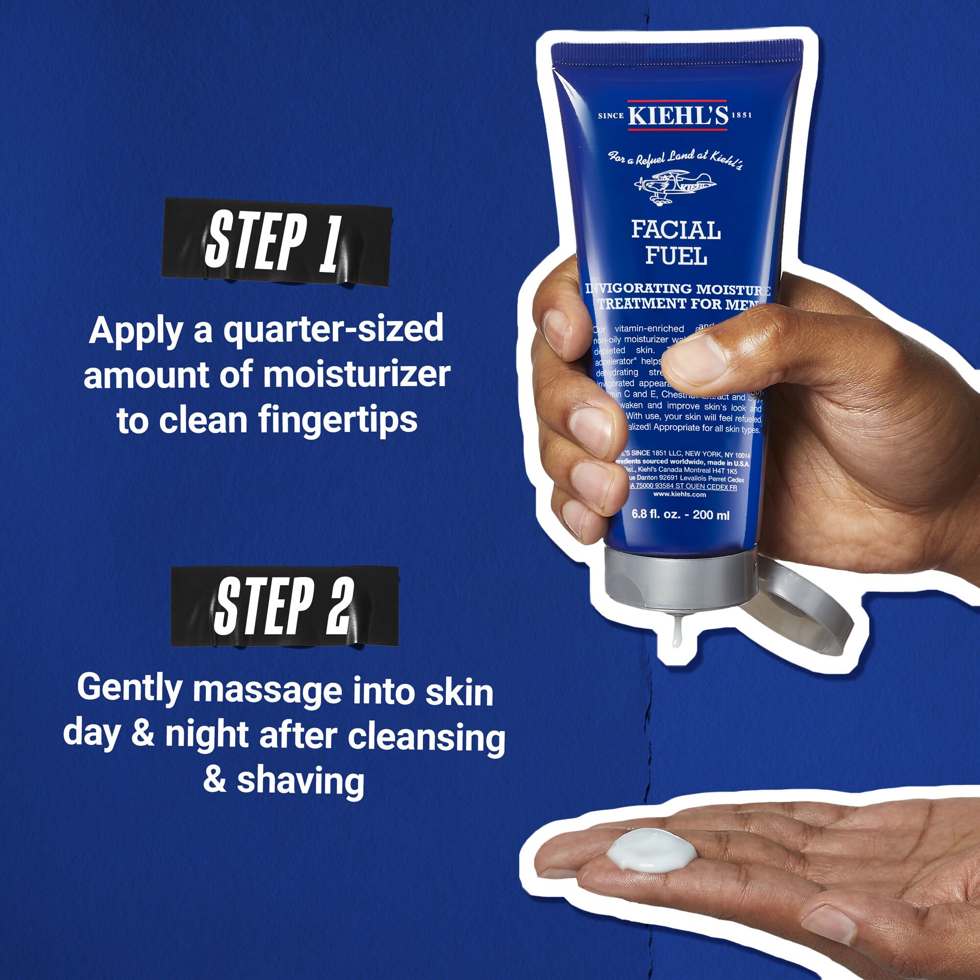 Facial Fuel Daily Invigorating Moisture Treatment for Men – Kiehl's